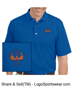Port Authority Men's Rapid Dry Polo Design Zoom